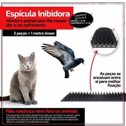 Inibidor de Acesso Contra Invasão 33cm Kit 170 Peça(s) - 5