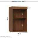 Ver imagem 6 de Guarda-Roupa Modulado 13 Peças 13 Portas Arani CabeCasa MadeiraOriginals