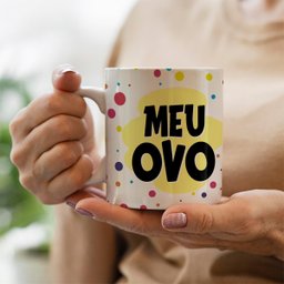Caneca flork meu ovo - 2