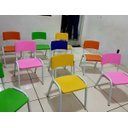 Ver imagem 7 de Kit 12 Cadeiras Iso Infantil Escolar Creche