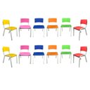 Ver imagem 2 de Kit 12 Cadeiras Iso Infantil Escolar Creche