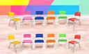 Ver imagem 1 de Kit 12 Cadeiras Iso Infantil Escolar Creche