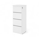 Ver imagem 1 de Gaveteiro Arquivo 04 Gavetas Línea Branco