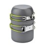 Kit Conjunto Panelas Camping Alumínio Tático Pesca 2 Peças - 5