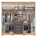 Ver imagem 4 de Guarda Roupa 4 Portas Otaviano Freijo Titanium