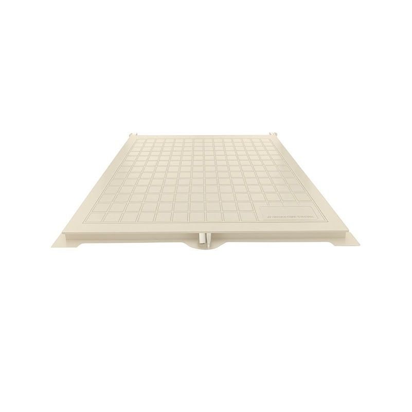 Tampão Articulado S Rebaixo Passagem Inspeção Bege 70x70cm - 1