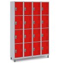 Ver imagem 6 de Armario Multiuso de Aço 16 Portas Guarda Volumes Cor:verde