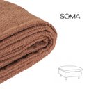 Ver imagem 2 de Capas Puff Sôma CabeCasa MadeiraOriginals Marrom/Mocha Mousse