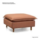 Ver imagem 4 de Capas Puff Sôma CabeCasa MadeiraOriginals Marrom/Mocha Mousse