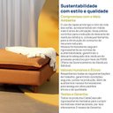 Ver imagem 5 de Capas Puff Sôma CabeCasa MadeiraOriginals Marrom/Mocha Mousse