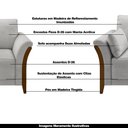 Ver imagem 4 de Conjunto Decorativo Poltrona e Sofá 222cm Market Veludo Cinza - Gran Belo