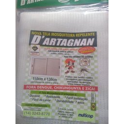 Tela mosquiteira com Repelente e Ilhós 110 x 130 cm - 1 Tela mosquiteira com Repelente e Ilhós 110 x 130 cm - 1