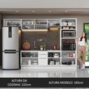 Ver imagem 6 de Armário de Cozinha Completa 330cm Branco Stella Madesa 04