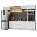Ver imagem 3 de Armário de Cozinha Completa 330cm Branco Stella Madesa 04