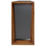 Buffet Vitória com 4 portas e 1 gaveta interna - 130cm - Laca - Tabaco - 8