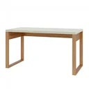 Ver imagem 3 de Conjunto Escritório 2 Peças Mesa e Gaveteiro Off White