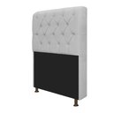 Ver imagem 3 de Cabeceira Estofada Lady 90cm Solteiro c/ Capitone Corano