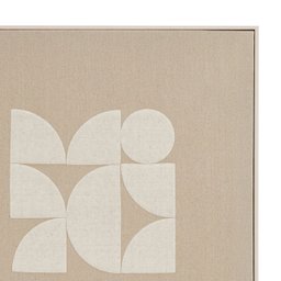 Quadro em Linho e Texturizado 18177-b 60x60x3,5cm Tela Mart - 3 Quadro em Linho e Texturizado 18177-b 60x60x3,5cm Tela Mart - 3