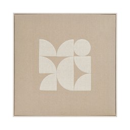 Quadro em Linho e Texturizado 18177-b 60x60x3,5cm Tela Mart - 1 Quadro em Linho e Texturizado 18177-b 60x60x3,5cm Tela Mart - 1