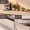 Ver imagem 3 de Cozinha Modulada Compacta Suspensa com Balcão para Pia 150cm Milano Multimóveis MP2478 - Vanilla