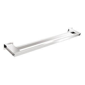 Toalheiro Duplo 50 Cm Inox - Kromus Rt0309-50