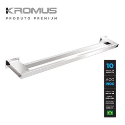 Toalheiro Duplo 50 Cm Inox - Kromus Rt0309-50 - 2