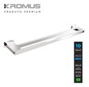 Ver imagem 2 de Toalheiro Duplo 50 Cm Inox - Kromus Rt0309-50
