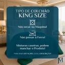 Ver imagem 6 de Kit Quarto Elegante King Size Lilly Grosso Luxuoso Pluma:Verde