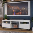 Ver imagem 1 de Rack com Painel Tv até 65" e Pés Retrô Flórida Multimóveis