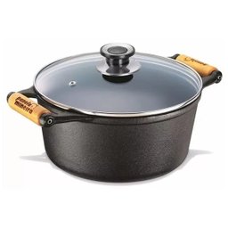 Jogo 4 Caçarolas E 2 Frigideiras Ferro Panela Mineira - 4