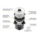 Ver imagem 3 de Panela Elétrica Multifuncional Britânia 7 Xícaras 500W BPA07 110V