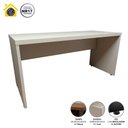 Ver imagem 3 de Escrivaninha 150cm com Gaveteiro 3 Gavetas Escritório F5 Cor:cinza Claro