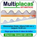 Ver imagem 1 de Placa Anti Maritacas Eternit Brasilit 5 e 6 mm Kit 21 Peças
