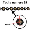 Ver imagem 3 de Tachinhas Fumê de Acabamento Tapeceiro - Fita Metro 10 Unid.