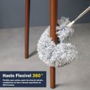 Ver imagem 7 de Espanador Dobravel Cabo Extensor Retratil Longo Alcance Teto Ventilador Teia Poeira Persiana Lavavel