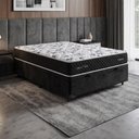 Ver imagem 2 de Cama Box Baú Casal Espuma AG65 Double Face Belga 138x188x60cm Herval - Suporta até 150kg por