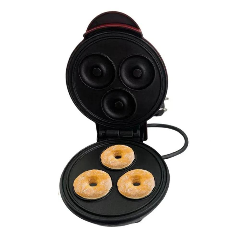 Máquina de Donuts Elétrica 3 Furos - Cozimento Rápido - 5