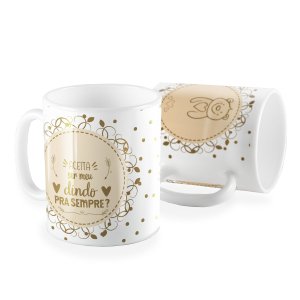 Caneca aceita ser meu dindo para sempre
