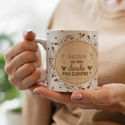 Caneca aceita ser meu dindo para sempre - 2