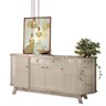 Buffet Mônaco 183cm 308136 Calacata Off White Madetec - 1