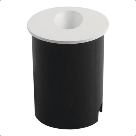 Balizador Embutir Redondo Branco 2w 3000k