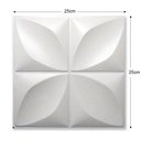 Ver imagem 3 de Kit 20 Placas PVC 3d Revestimento De Parede Decorativa Petalas 25 cm