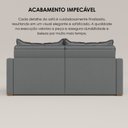 Ver imagem 7 de Sofá Cama Retrátil em Madeira Eucalipto e Bouclê 200cm Flórida