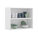 Ver imagem 4 de Armário Suspenso Aéreo Aço Cozinha Organizador Itatiaia Grafite