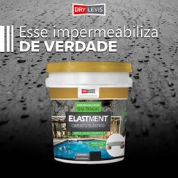 Manta Líquida Elastment Cimento Elástico 20kg Drylevis - 3