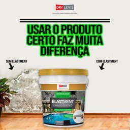 Manta Líquida Elastment Cimento Elástico 20kg Drylevis - 4