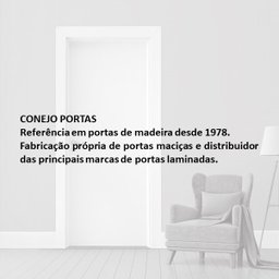 Porta semi-sólida Lisa com fundo primer 210x82cm - 5