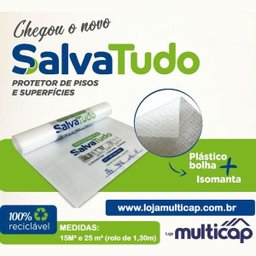 Proteção Para Pisos Salva Tudo Bolhas - 1,30 X 11,54 = 15 M² - 2