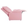 Poltrona Reclinável Lisboa Suede Estética Cílios Mamãe com Mocho/ Assento de Elevação - 7