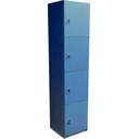 Ver imagem 1 de Armário 4 portas guarda volume locker com chave em mdf